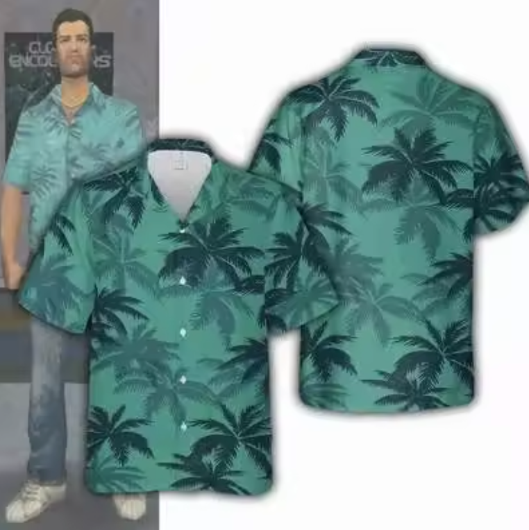 GTA Vice City Tommy Vercetti Oversized T-Shirt – Shirtens Edition