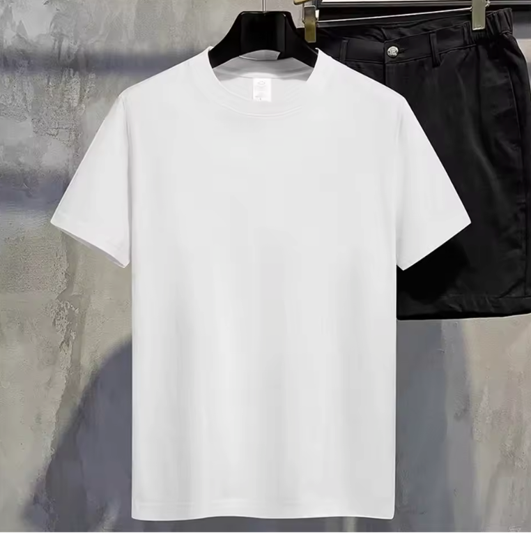 Classic White Cotton T-Shirt – Shirtens Edition