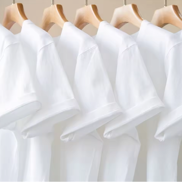 Classic White Cotton T-Shirt – Shirtens Edition